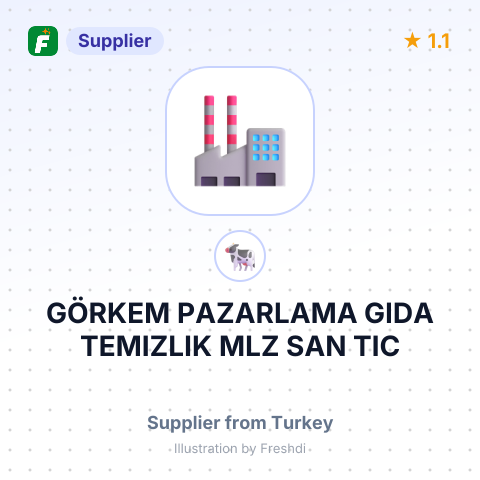 GÖRKEM PAZARLAMA GIDA TEMIZLIK MLZ SAN TIC – summary card, no photo uploaded yet