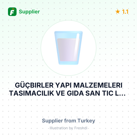GÜÇBIRLER YAPI MALZEMELERI TASIMACILIK VE GIDA SAN TIC LTD STI – summary card, no photo uploaded yet