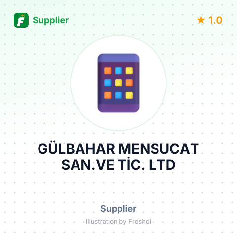 GÜLBAHAR MENSUCAT SAN.VE TİC. LTD – summary card, no photo uploaded yet