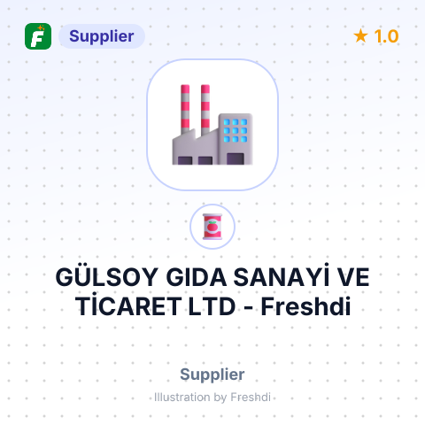 GÜLSOY GIDA SANAYİ VE TİCARET LTD – summary card, no photo uploaded yet