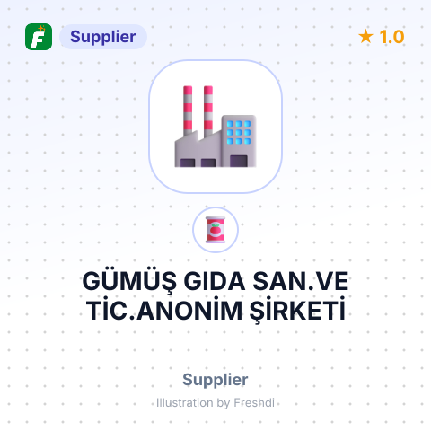 GÜMÜŞ GIDA SAN.VE TİC.ANONİM ŞİRKETİ – summary card, no photo uploaded yet