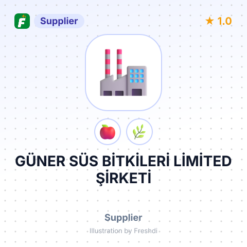 GÜNER SÜS BİTKİLERİ LİMİTED ŞİRKETİ – summary card, no photo uploaded yet