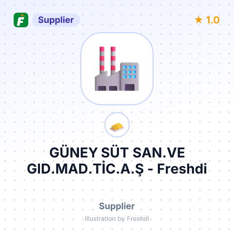 GÜNEY SÜT SAN.VE GID.MAD.TİC.A.Ş – summary card, no photo uploaded yet