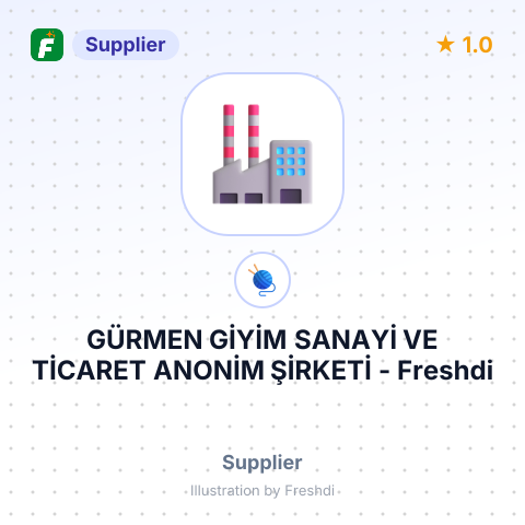 GÜRMEN GİYİM SANAYİ VE TİCARET ANONİM ŞİRKETİ – summary card, no photo uploaded yet
