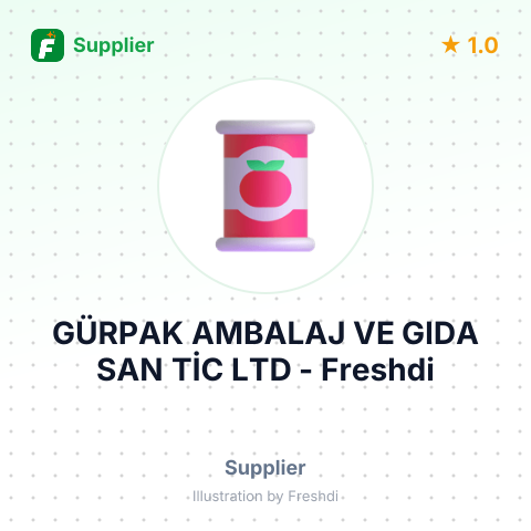 GÜRPAK AMBALAJ VE GIDA SAN TİC LTD – summary card, no photo uploaded yet