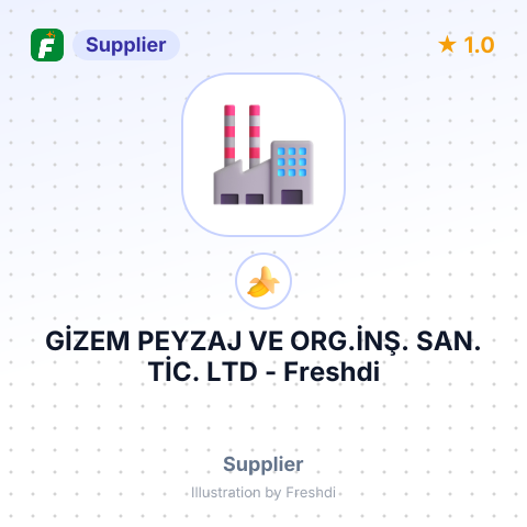 GİZEM PEYZAJ VE ORG.İNŞ. SAN. TİC. LTD – summary card, no photo uploaded yet