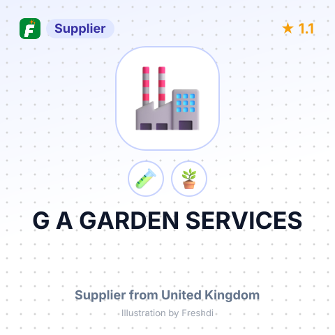 G A GARDEN SERVICES – summary card, no photo uploaded yet