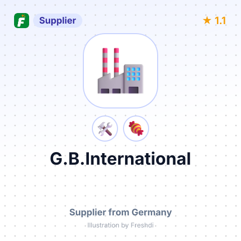 G.B.International  – summary card, no photo uploaded yet