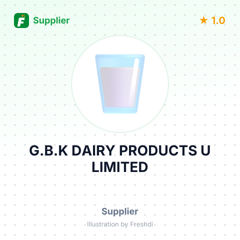 G.B.K DAIRY PRODUCTS U LIMITED – summary card, no photo uploaded yet