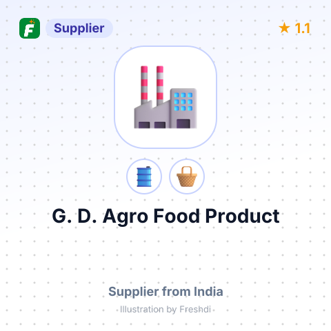 G. D. Agro Food Product  – summary card, no photo uploaded yet
