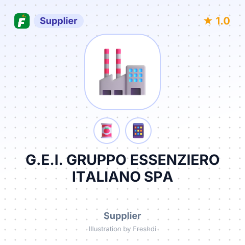 G.E.I. GRUPPO ESSENZIERO ITALIANO SPA – summary card, no photo uploaded yet