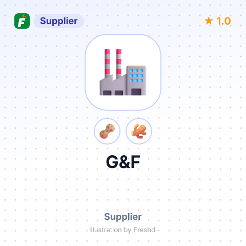 G&F – summary card, no photo uploaded yet