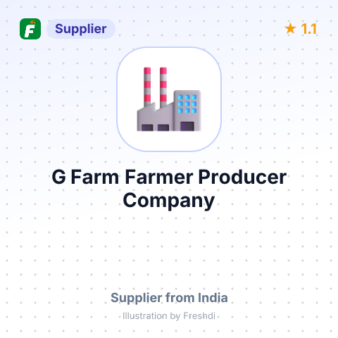 G Farm Farmer Producer Company  – summary card, no photo uploaded yet