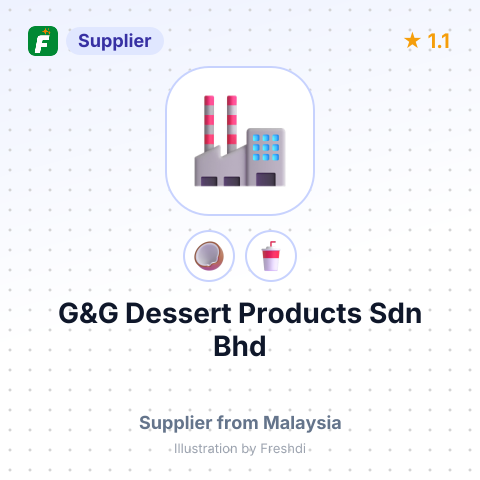 G&G Dessert Products Sdn Bhd – summary card, no photo uploaded yet