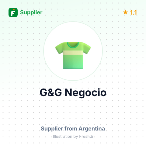 G&G Negocio – summary card, no photo uploaded yet