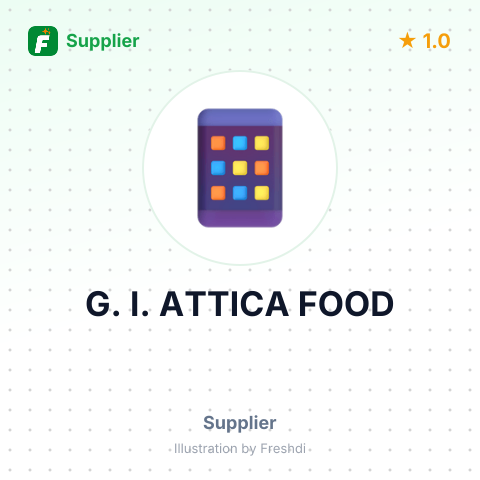 G. I. ATTICA FOOD – summary card, no photo uploaded yet
