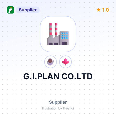 G.I.PLAN CO.LTD – summary card, no photo uploaded yet