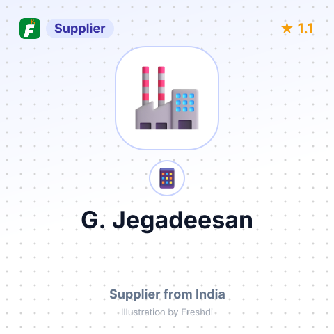 G. Jegadeesan  – summary card, no photo uploaded yet
