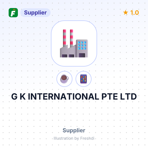 G K INTERNATIONAL PTE LTD – summary card, no photo uploaded yet