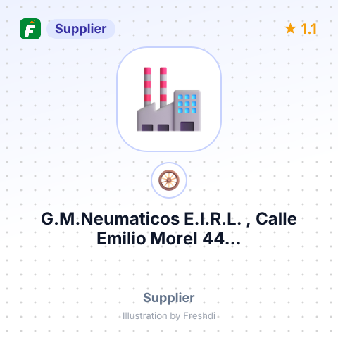 G.M.Neumaticos E.I.R.L. , Calle Emilio Morel 44... – summary card, no photo uploaded yet
