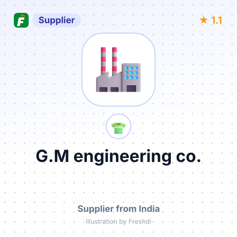 G.M engineering co. – summary card, no photo uploaded yet
