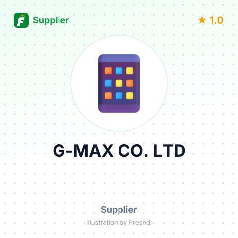 G-MAX CO. LTD – summary card, no photo uploaded yet