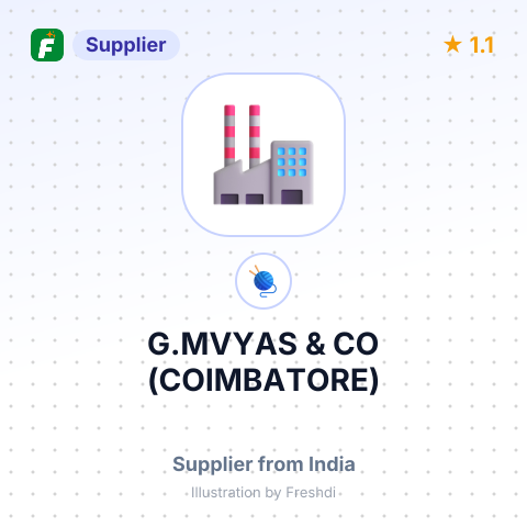 G.MVYAS & CO (COIMBATORE) – summary card, no photo uploaded yet