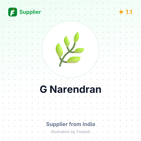 G Narendran  – summary card, no photo uploaded yet
