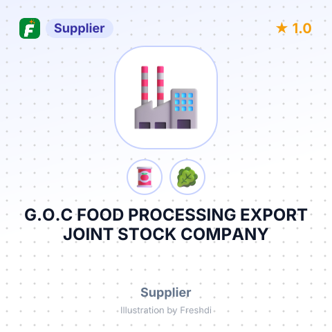 G.O.C FOOD PROCESSING EXPORT JOINT STOCK COMPANY – summary card, no photo uploaded yet