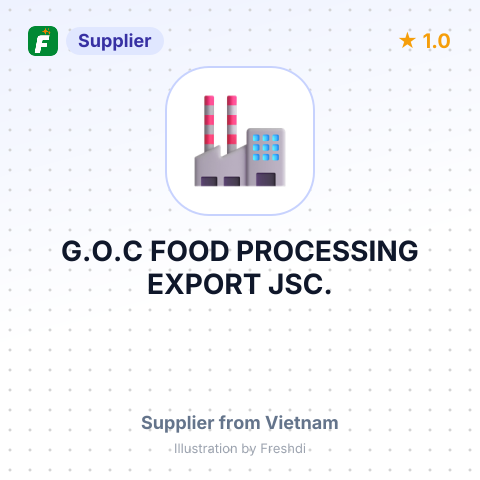 G.O.C FOOD PROCESSING EXPORT JSC., – summary card, no photo uploaded yet