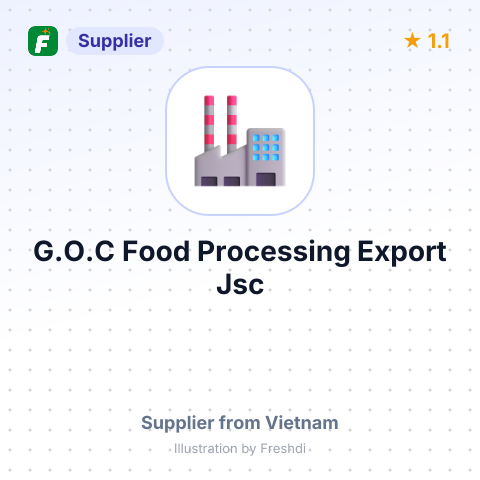 G.O.C Food Processing Export Jsc – summary card, no photo uploaded yet