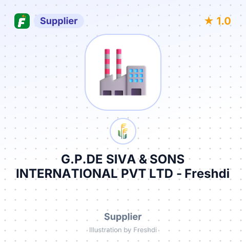G.P.DE SIVA & SONS INTERNATIONAL PVT LTD – summary card, no photo uploaded yet