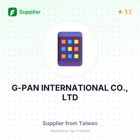G-PAN INTERNATIONAL CO., LTD – summary card, no photo uploaded yet