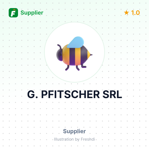 G. PFITSCHER SRL – summary card, no photo uploaded yet