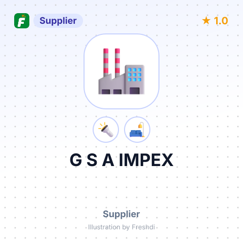 G S A IMPEX – summary card, no photo uploaded yet