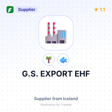 G.S. EXPORT EHF – summary card, no photo uploaded yet