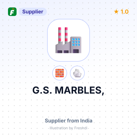 G.S. MARBLES, – summary card, no photo uploaded yet