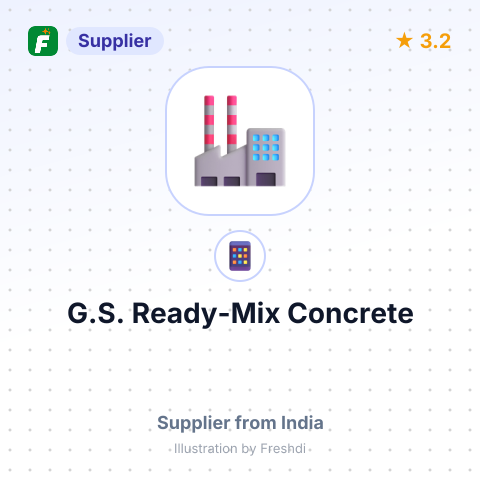 G.S. Ready-Mix Concrete – summary card, no photo uploaded yet