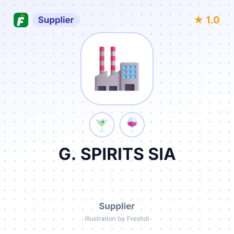G. SPIRITS SIA – summary card, no photo uploaded yet