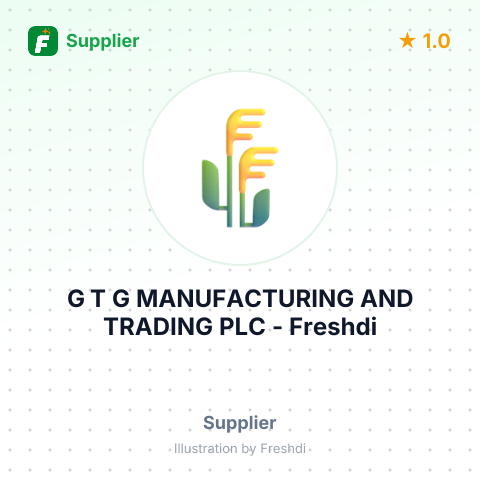 G T G MANUFACTURING AND TRADING PLC – summary card, no photo uploaded yet