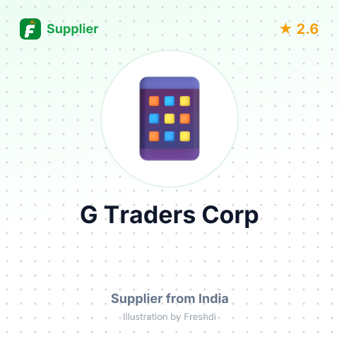 G Traders Corp – summary card, no photo uploaded yet