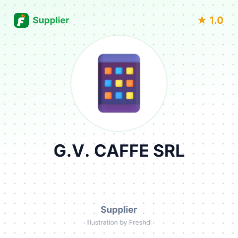 G.V. CAFFE SRL – summary card, no photo uploaded yet