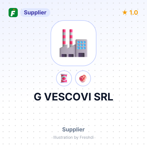G VESCOVI SRL – summary card, no photo uploaded yet