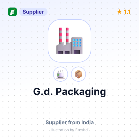 G.d. Packaging   – summary card, no photo uploaded yet
