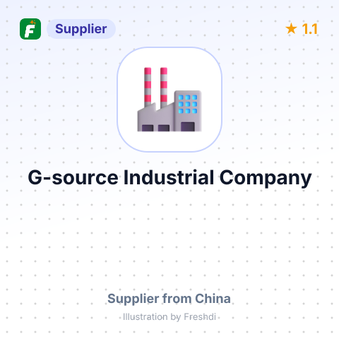 G-source Industrial Company – summary card, no photo uploaded yet