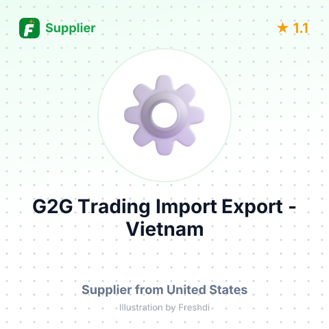 G2G Trading Import Export - Vietnam – summary card, no photo uploaded yet
