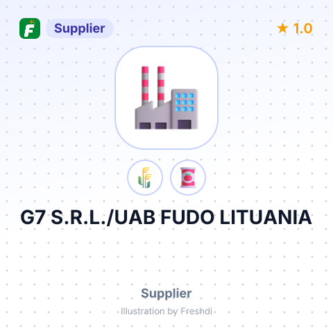 G7 S.R.L./UAB FUDO LITUANIA – summary card, no photo uploaded yet