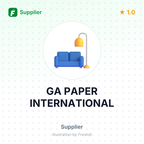 GA PAPER INTERNATIONAL – summary card, no photo uploaded yet