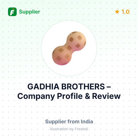 GADHIA BROTHERS – summary card, no photo uploaded yet