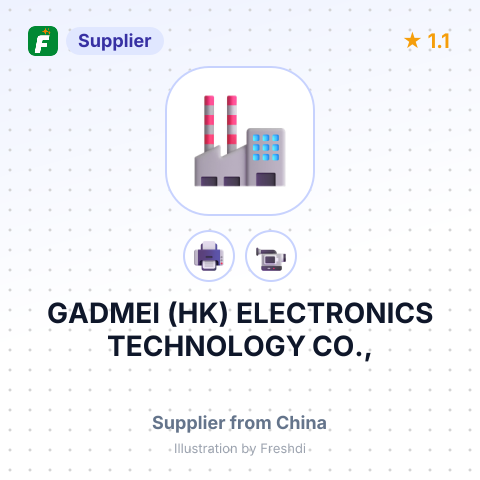 GADMEI (HK) ELECTRONICS TECHNOLOGY CO., – summary card, no photo uploaded yet